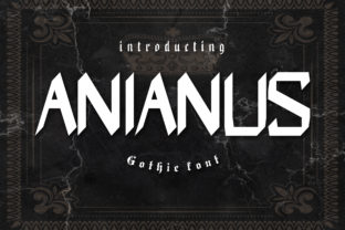 Anianus Display Font: Bold Clarity for Campaign Design