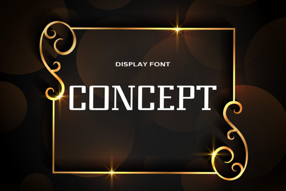 Concept: A Display Font That Anchors Editorial Mood