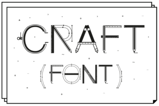 Craft: A Display Font That Honors the Art of Making
