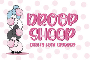 Droop Sheep: A Playful Display Font for Campaign Creatives