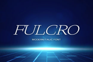 Fulcro: A Clean, Smart Display Font for Real Small Businesses