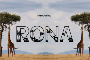 Gorona: A Playful Typeface for Branding with a Storybook Feel