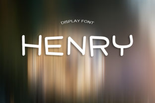 Henry: The Bouncy Display Font for Editorial Content