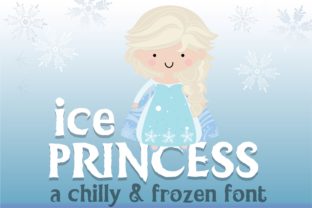 Ice Princess Duo: A Magical Display Font for Editorial Design