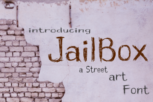 JailBox: The Grungy Display Font for Makers and Sellers
