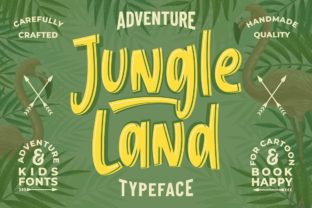 Jungle Land: A Display Font with Urban Grace