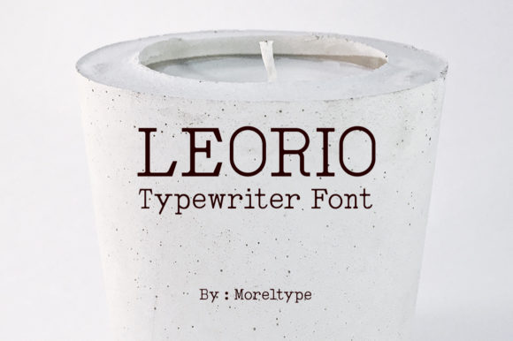 Leorio: A Clean Serif Font for Digital Clarity