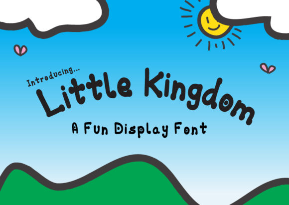 Little Kingdom: A Playful Display Font for Campaign Creatives