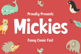 Mickies: A Sweet, Playful Display Font for Brand Charm
