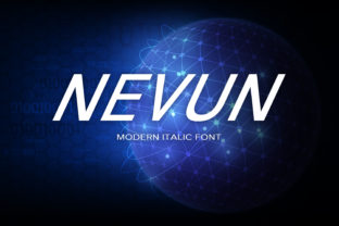 Nevun: A Smart Display Font for Polished Brand Visuals