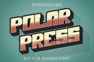 Polar Press: A Vintage Display Font with Quiet Confidence