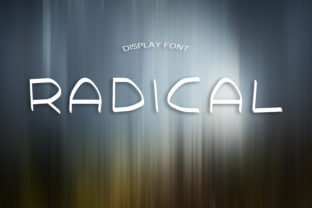 Radical: A Display Font for Editorial Design