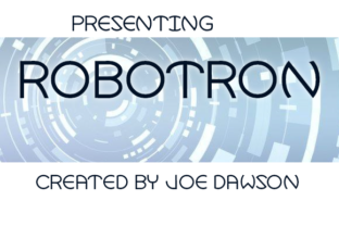 Robotron: A Futuristic Display Font That Anchors Editorial Mood