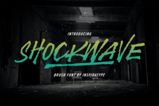 The Editorial Rhythm of the Shockwave - Brush Typeface